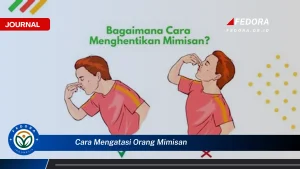 Cara Mengatasi Mimisan Dengan Benar Dan Cepat Panduan Lengkap Untuk Penanganan Efektif